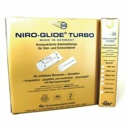 Boîte De 50 Câbles Frein En Acier Inoxidable Fasi Niro Glide Turbo Mtb 2050 Mmx1.5 Mm